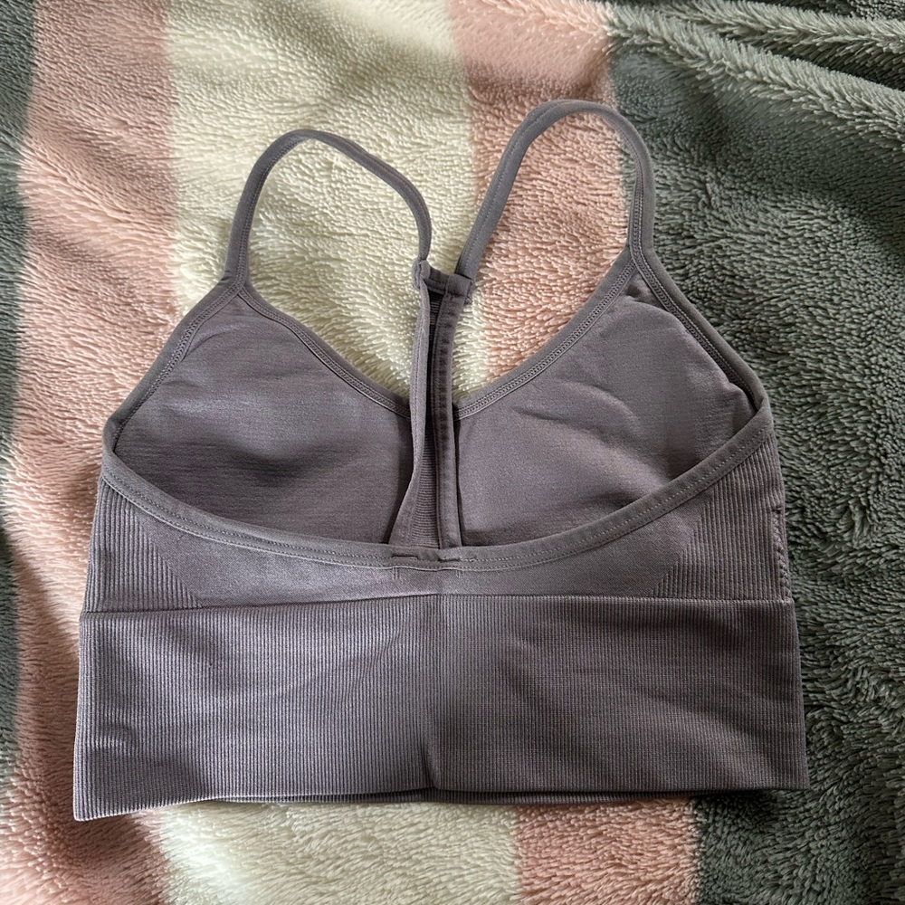 Racer Back Sports Bra Crop Top